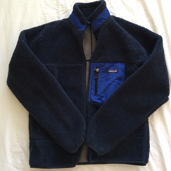 Vintage Patagonia Navy Synchilla Full Zip