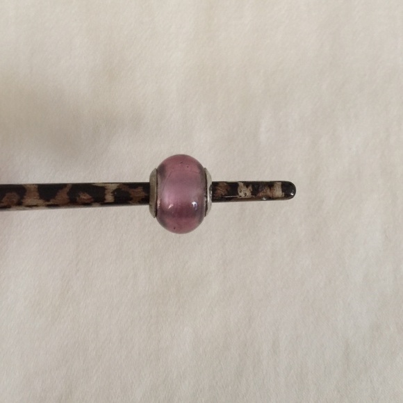 Zable pink murano glass bead