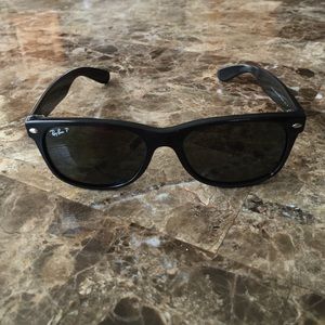 Black New Wayfarer Ray Ban sunglasses