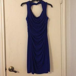 Royal blue dress