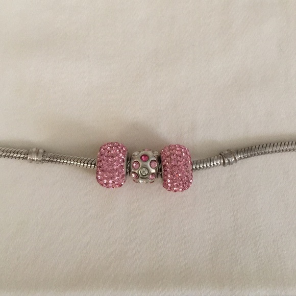 Sparkly beads to add to charm bracelet