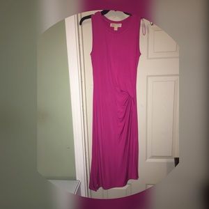 Michael Kors Women's pink soft stretch dress