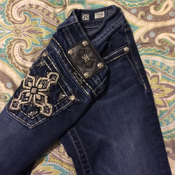 Miss me, size 25, boot cut