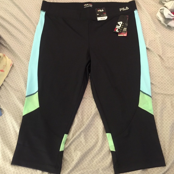 NWT FILA Womens Plus Running Capris