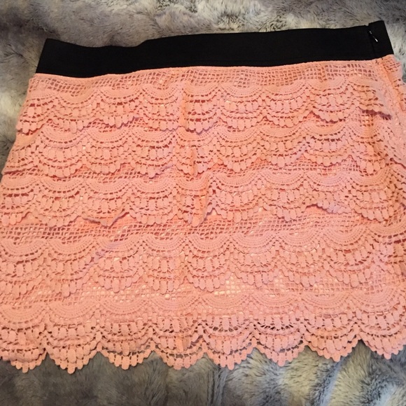 Pink Skirt - Charlotte Russe