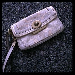 Used Coach wristlet
