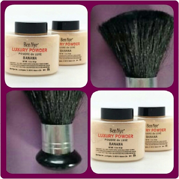 Ben Nye Luxury Banana Powder & Kabuki Brush