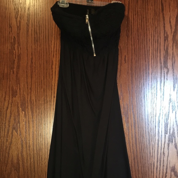 Black High Low Dress
