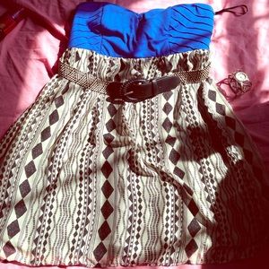 Strapless TORRID summer dress