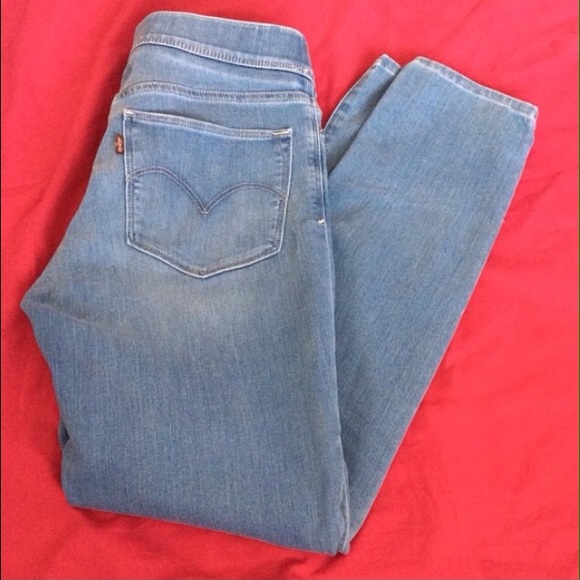 Levi's stretch jeans.