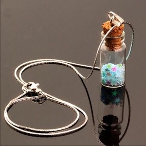 Wishing bottle necklace