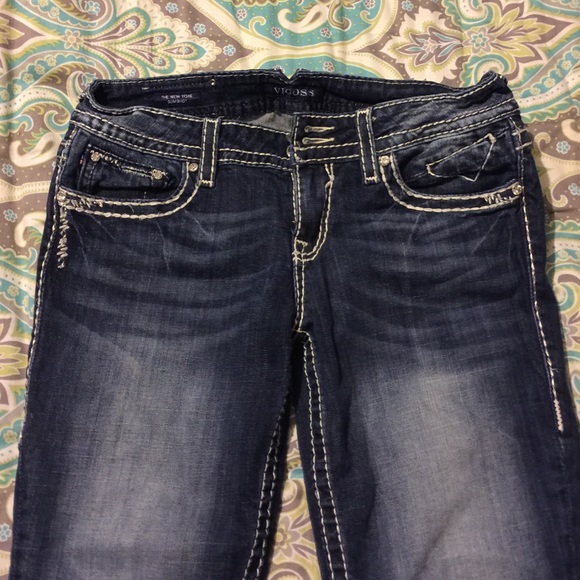 Vigoss, slim boot cut, size 9/10,  32 inseam