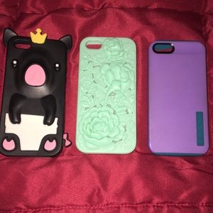 Three iPhone 5c cases!