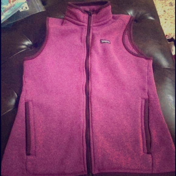 Patagonia purple vest
