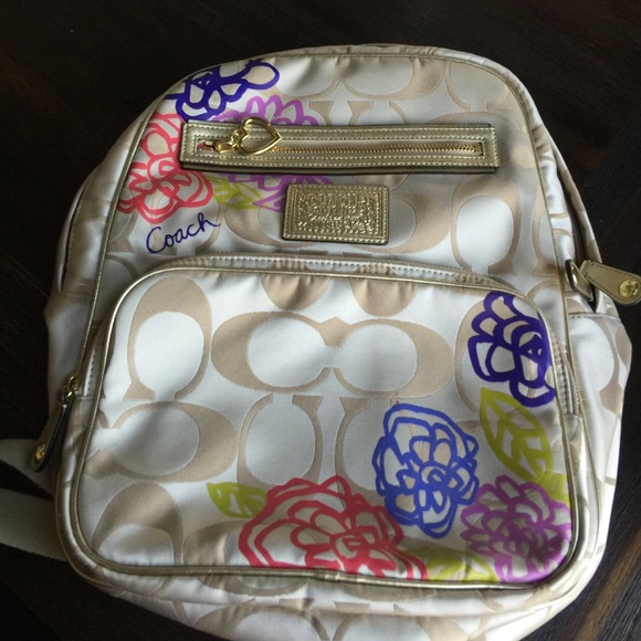 Coach Daisy Appliqué Backpack Style J1260-F20795