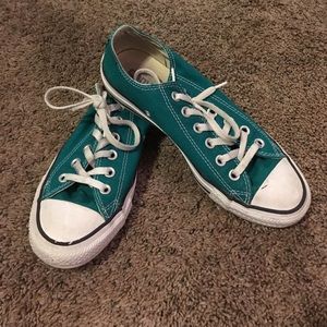 Teal converse