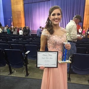 Gorgeous Tony Bowls floor length evening gown