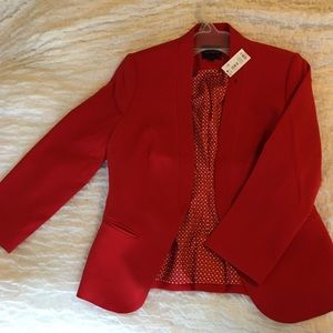 The Linted, red blazer