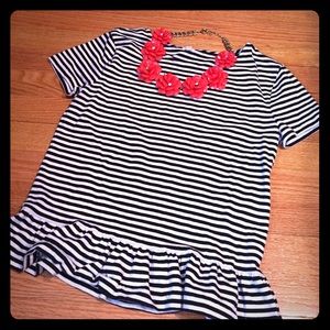 J. Crew peplum top