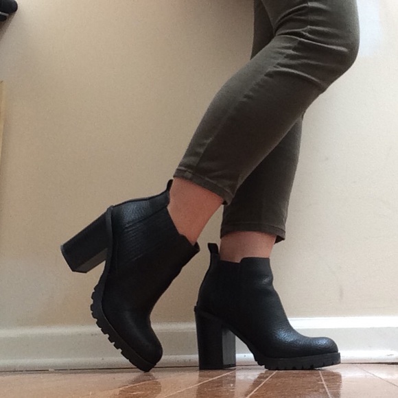 Black booties