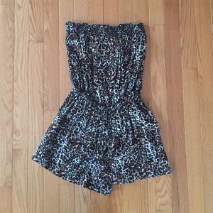 Leopard print Romper
