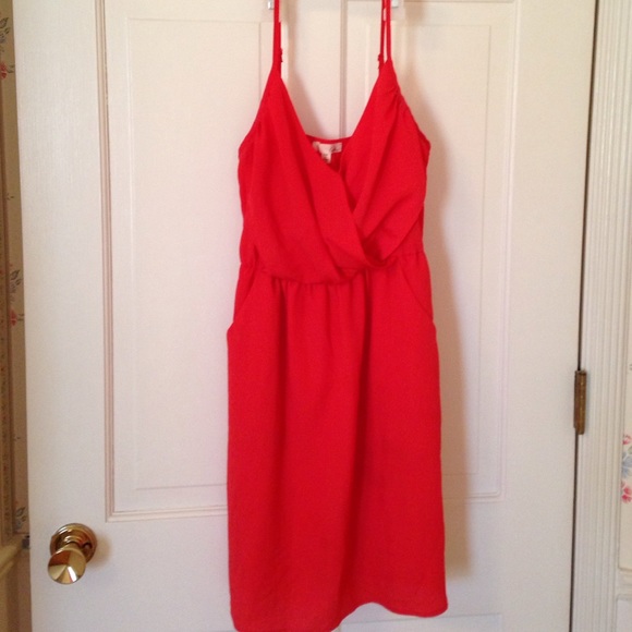 Orange dress