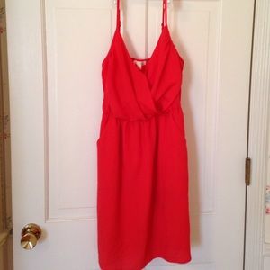 Orange dress