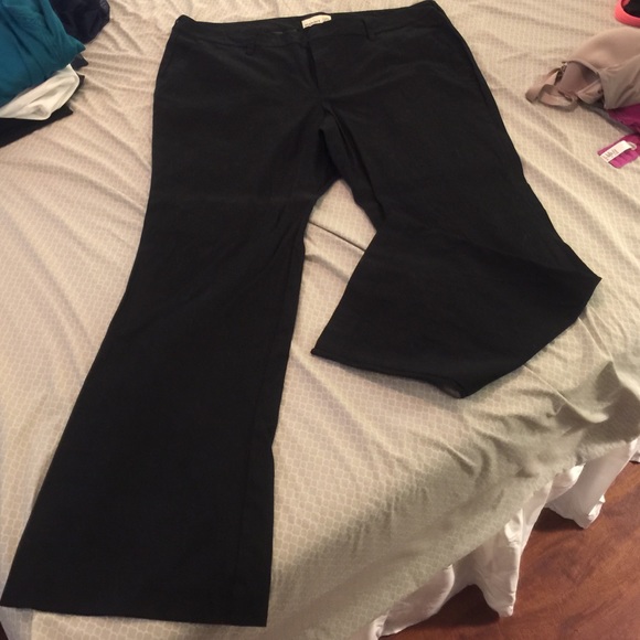 Black Old Navy Work Pants