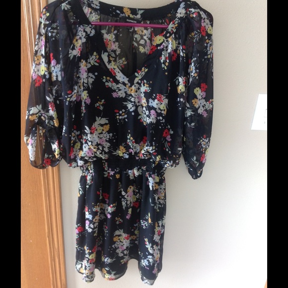 Gorgeous Express floral tunic