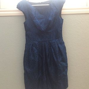 Fitted silk Banana Republic dress