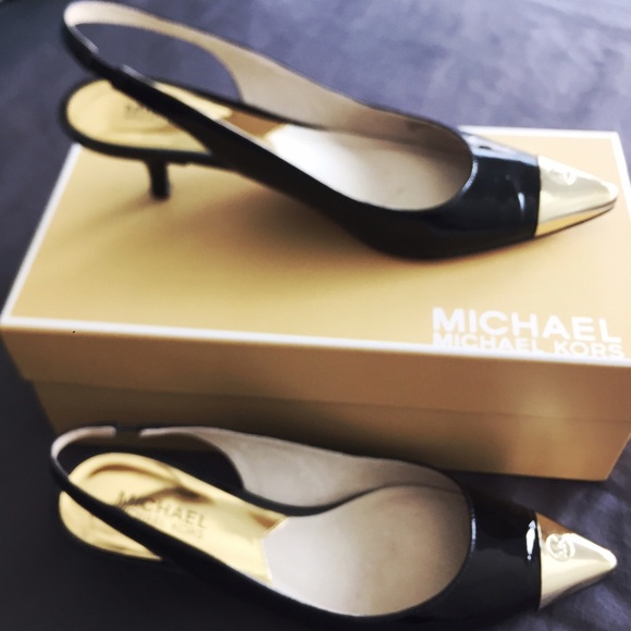 Michael by Michael Kors patent heels!