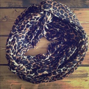 Express Animal Print Infinity Scarf
