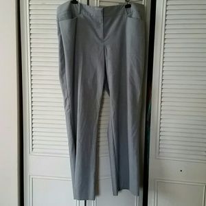NY & Company Grey Dress Pants, Size 18