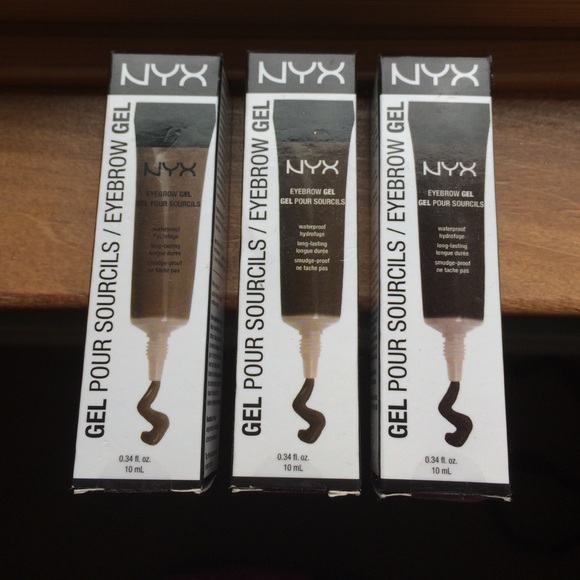 Brand new NYX eyebrow gels