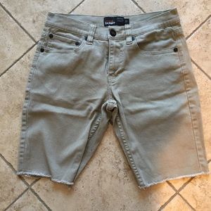 Guys RSQ kaki shorts