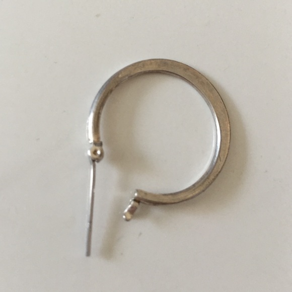 Silver Hoops - Picture 2 of 4