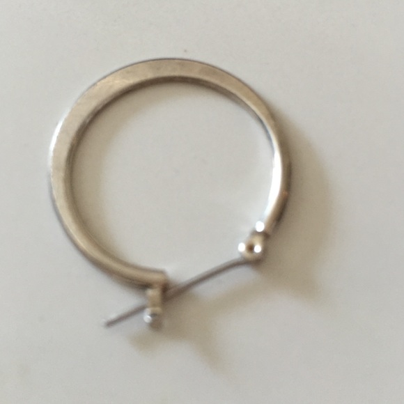 Silver Hoops - Picture 4 of 4