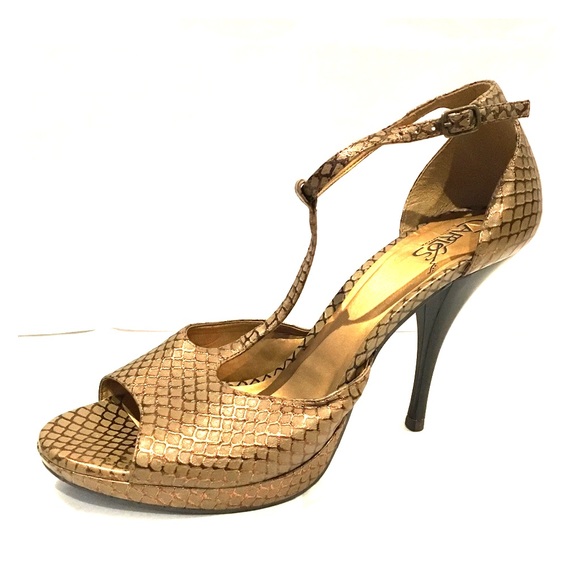 CARLOS/Carlos Santana Bronze Heels💋Lowest Price💋