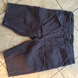 Guys RSQ gray skinny jean shorts