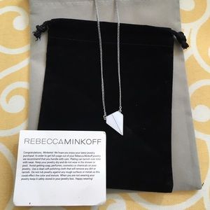 NWT Rebecca Minkoff blade pendent necklace