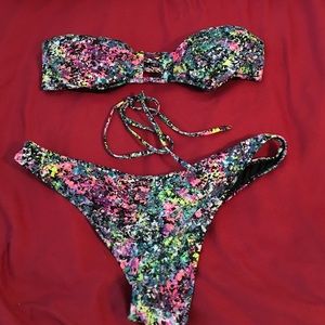 Victoria's Secret fun print swimsuit