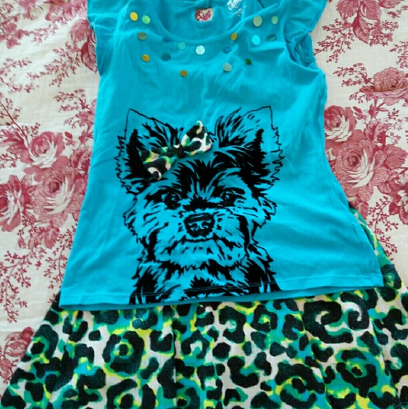 Justice girls skort outfit