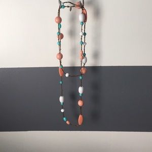 Long beaded necklace