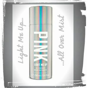 "PINK VS" LIGHT ME UP ALL OVER BODY MIST NWT!
