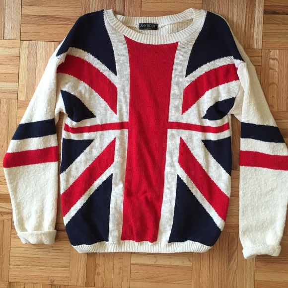 🇬🇧 UK Flag Sweater 🇬🇧 - Picture 1 of 4
