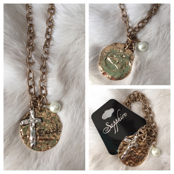 Faith Necklace NWT✨ - Picture 2 of 2