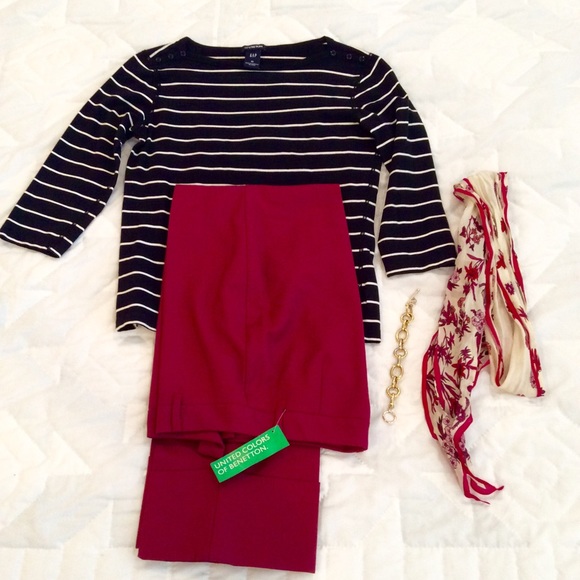 Cropped Italian Wool Pants
