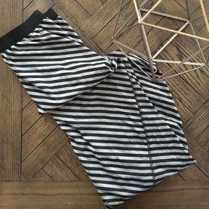 Striped maxi skirt NWT