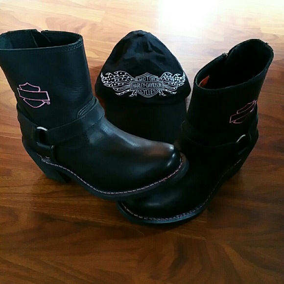 HARLEY DAVIDSON LEATHER BOOTS