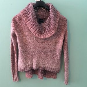 Oversized collar sweater